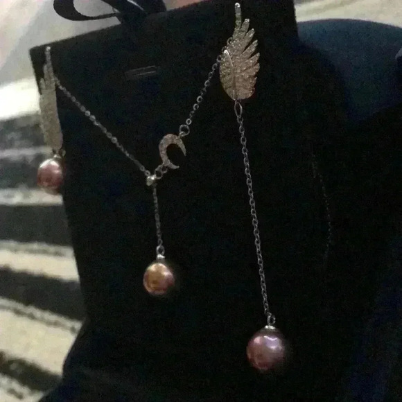 Custom Made Genuine Pearl Jewelry Set - Picture 5 of 17